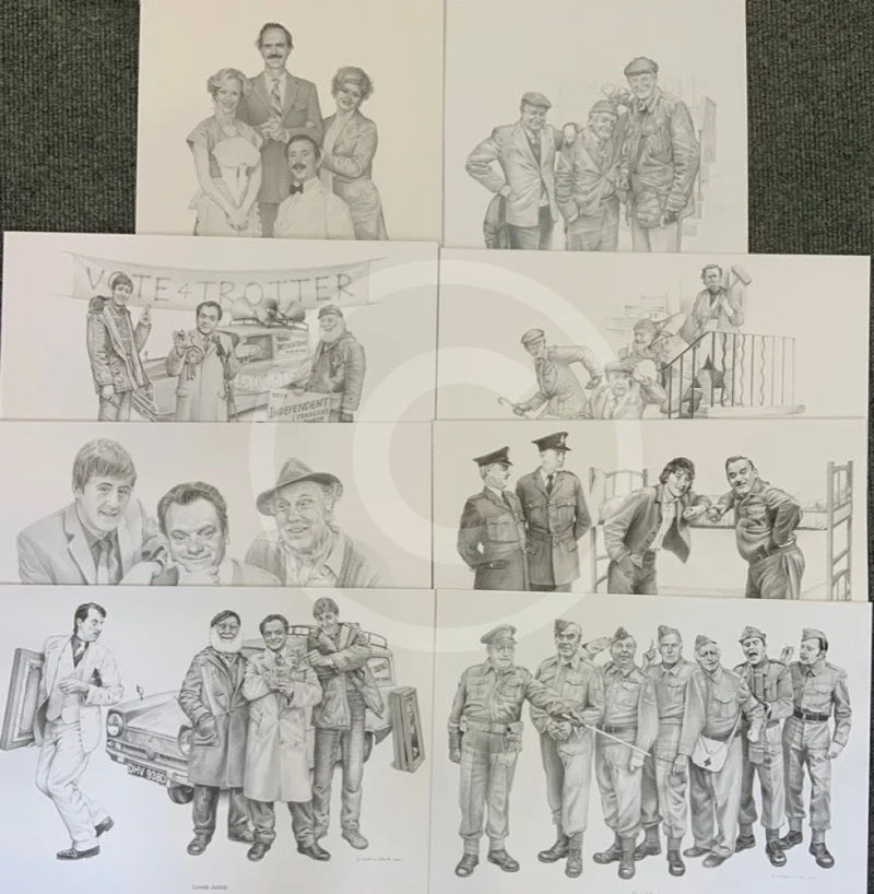 TV Classics prints by Jonathan Roberts