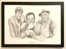 He Who Dares (Only Fools And Horses) Print By Jonathan Roberts Black Framed A3