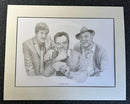 He Who Dares (Only Fools and Horses) print by Jonathan Roberts Black Core Mount