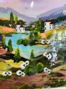 Heather Moorland (24x24") ORIGINAL PAINTING by Rozanne Bell