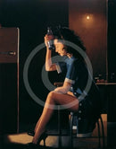 Heatwave By Jack Vettriano Mounted Miniature
