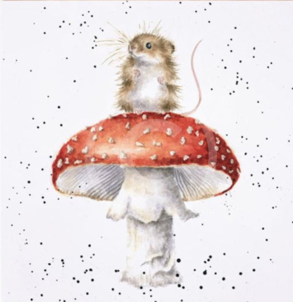 He’s A Fun-Gi by Hannah Dale, Mouse Print