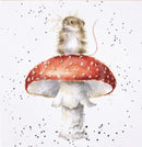 He’s A Fun-Gi by Hannah Dale, Mouse Print