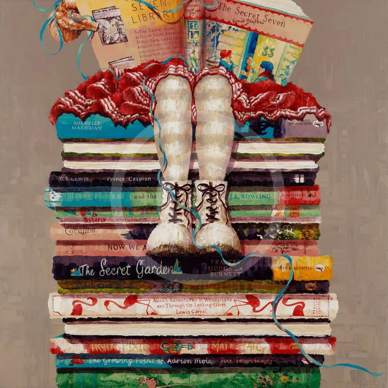 Hidden Secrets, Book Print by Amanda Stratford