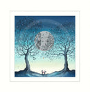 Hope Moon II by Catherine Stephenson Mounted Miniature