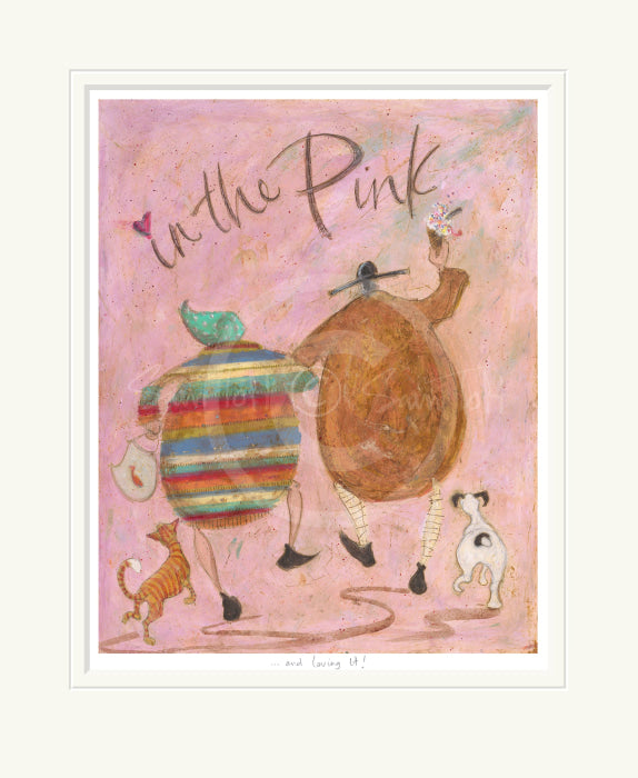 In The Pink... And Loving It!  LIMITED EDITION by Sam Toft