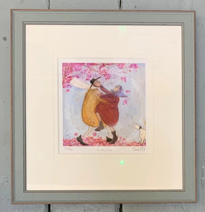 In The Pink LIMITED EDITION by Sam Toft Blue Frame