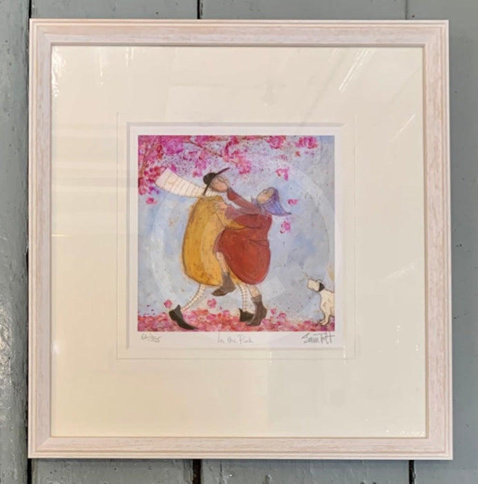 In The Pink Limited Edition By Sam Toft Framed (Slope White)