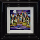 Indigo Dreams (10x10") ORIGINAL PAINTING by Rozanne Bell