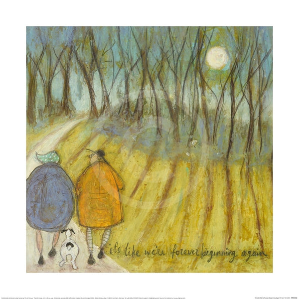 It's Like We're Forever Beginning Again by Sam Toft