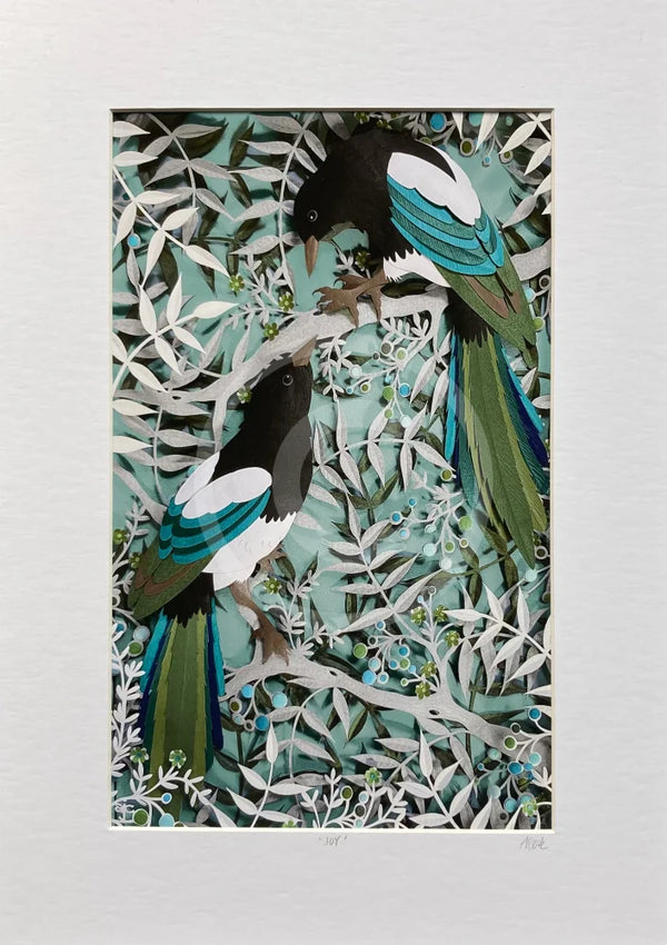 Joy - Giclée Print by Anna Cook A3 Mounted Art Print