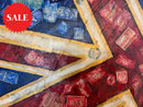 Jubilee Jamboree - Original Oil Painting By Eva Alexander Embellished With Postage Stamps