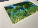 Just A Walk In The Park, Original Painting by Sue Howells