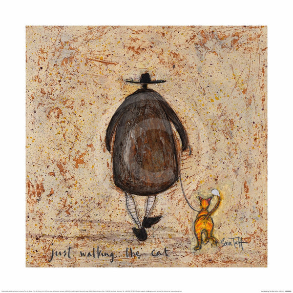 Just Walking the Cat by Sam Toft