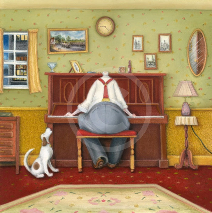 Karaoke Night Limited Edition Print by Dotty Earl