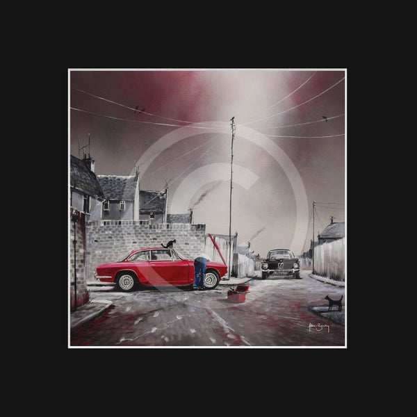 Keeping Watch by Adam Barsby - Mounted Print