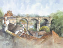 Knaresborough Rooftops by John Sibson