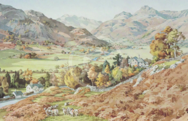 Langdale Pikes by Judy Boyes