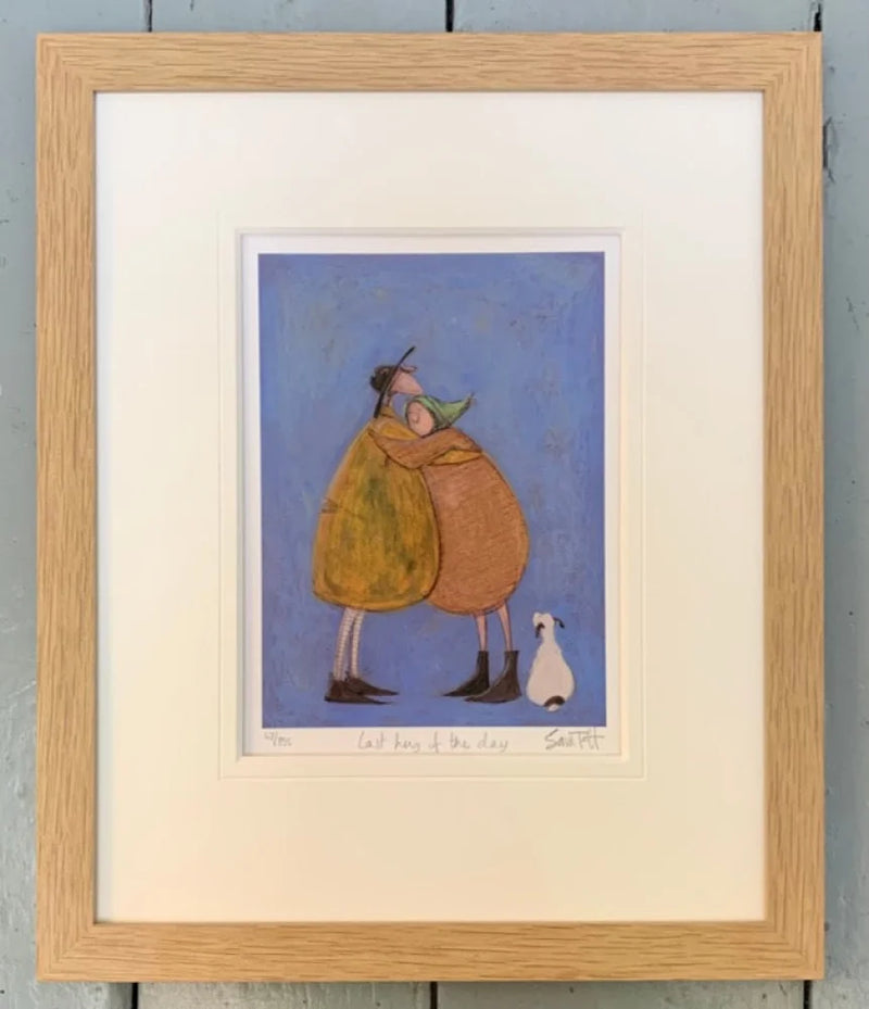 Last Hug of the Day LIMITED EDITION by Sam Toft