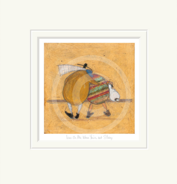 Lean On Me When You’re Not Strong LIMITED EDITION by Sam Toft