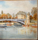 The View from Lendal Bridge - Sam Burden ORIGINAL WATERCOLOUR