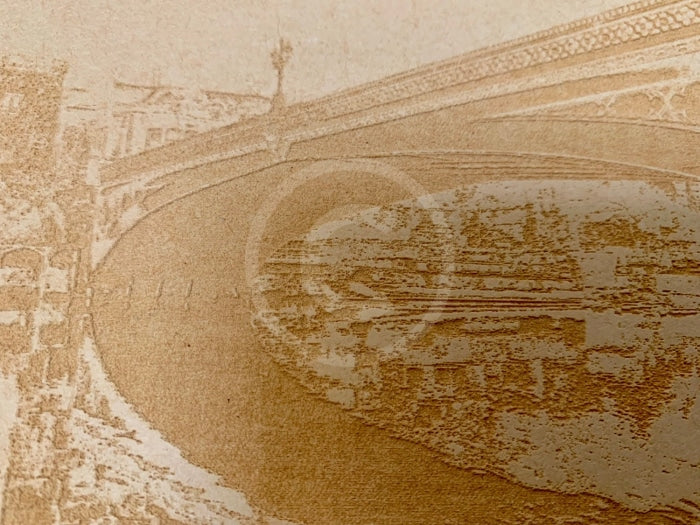 Lendal Bridge, York - a laser cut from Sarah Tweedie detail