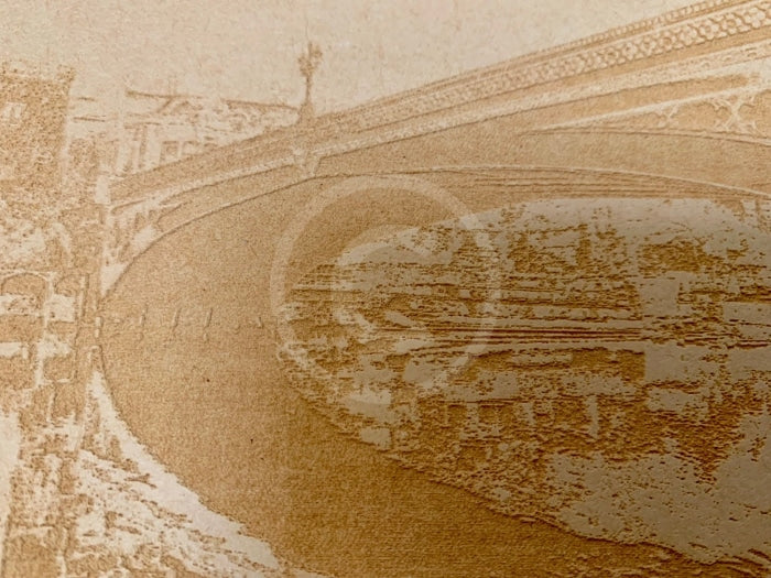 Lendal Bridge, York - a laser cut from Sarah Tweedie detail