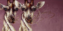 Let’s Twist Again, Giraffes Print by Amanda Stratford 