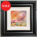 Lilac Waves   - ORIGINAL Oil Painting by Anna Schofield Framed
