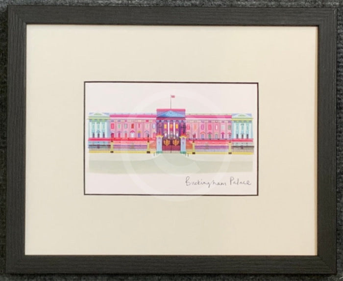  Buckingham Palace London Print by Ilona Drew