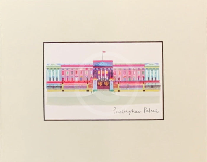  Buckingham Palace London Print by Ilona Drew