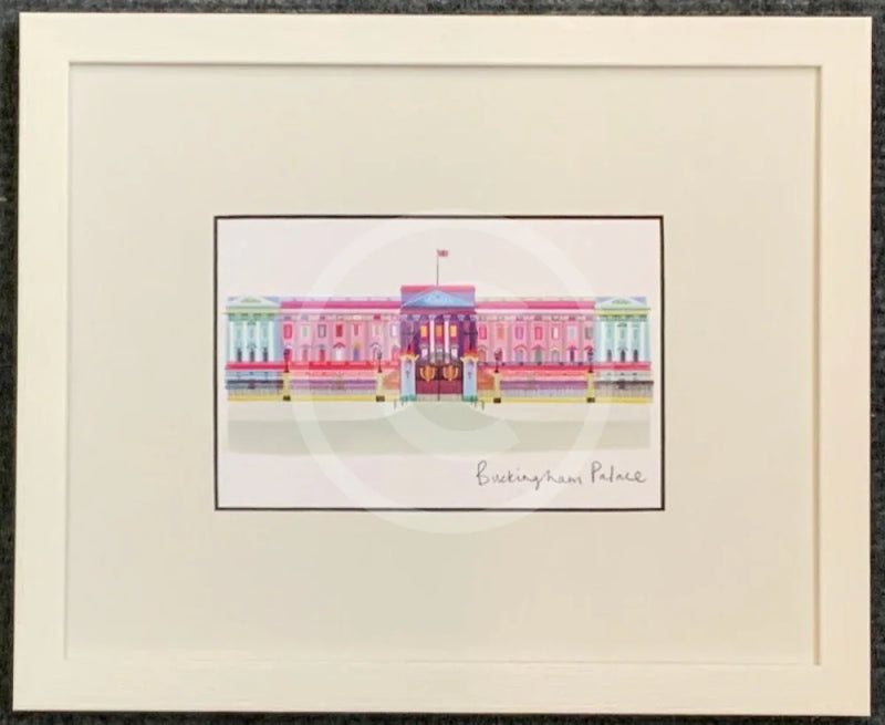  Buckingham Palace London Print by Ilona Drew