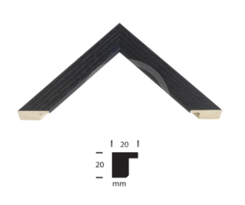 London: Liberty By Ilona Drew Black Frame