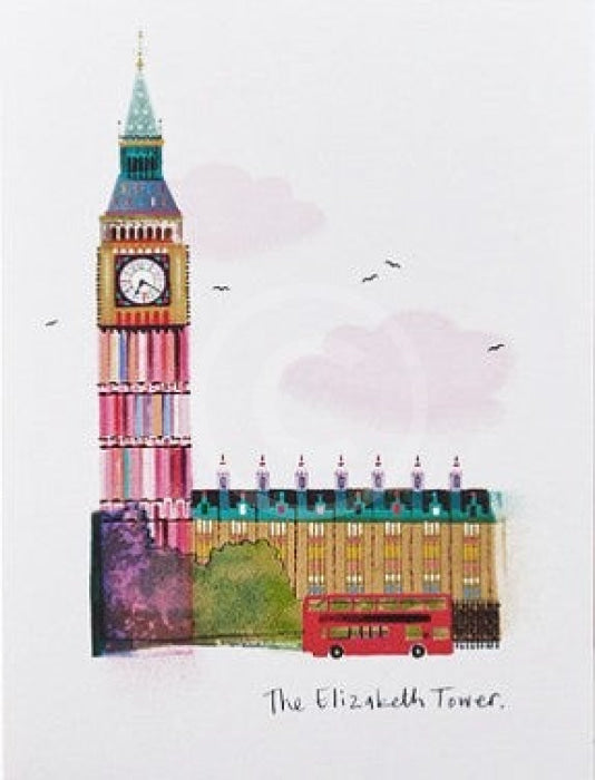 London: The Elizabeth Tower By Ilona Drew