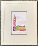 The Elizabeth Tower Print by Ilona Drew 