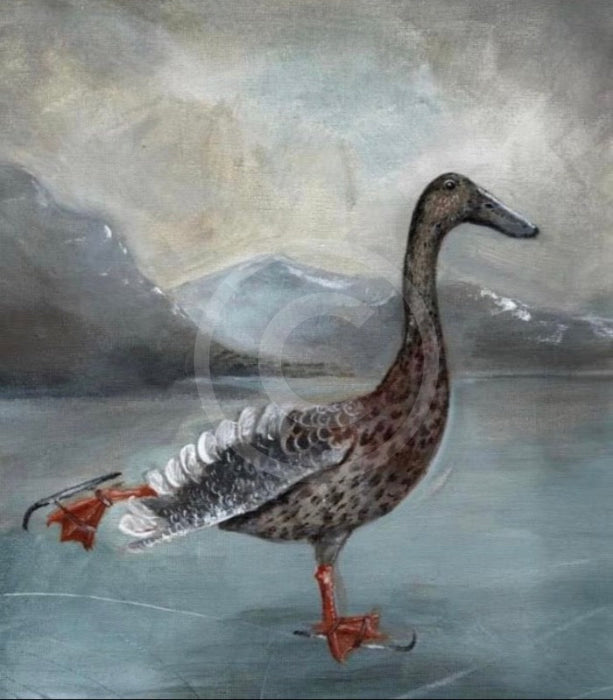 Long Boi the Skating Duck by Daisy