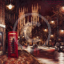 Lost Connection on Canvas - Midnight Caller by Mark Braithwaite