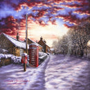 Lost Connection on Canvas - Solstice Shadows by Mark Braithwaite