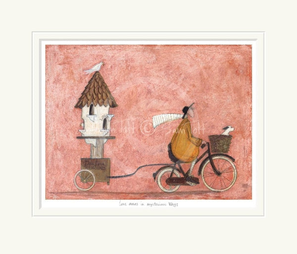 Love Moves In Mysterious Ways  LIMITED EDITION by Sam Toft