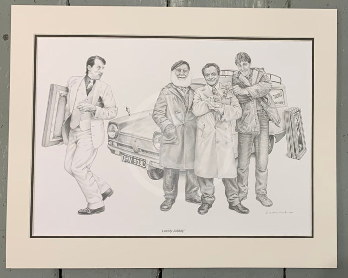 Lovely Jubbly (Only Fools and Horses) by Jonathan Roberts mounted