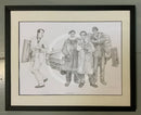 Lovely Jubbly (Only Fools and Horses) Print by Jonathan Roberts framed 40x50cm print 