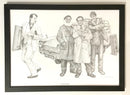 Lovely Jubbly (Only Fools And Horses) Print By Jonathan Roberts Black Framed A3