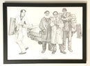 Lovely Jubbly (Only Fools And Horses) Print By Jonathan Roberts Black Framed A3