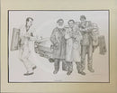 Lovely Jubbly (Only Fools and Horses) Print by Jonathan Roberts Mounted 40x50cm Print 