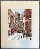 Low Petergate in Wintertime by Mark Braithwaite