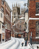 Low Petergate In Wintertime By Mark Braithwaite