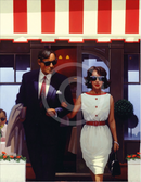 Lunchtime Lovers by Jack Vettriano
