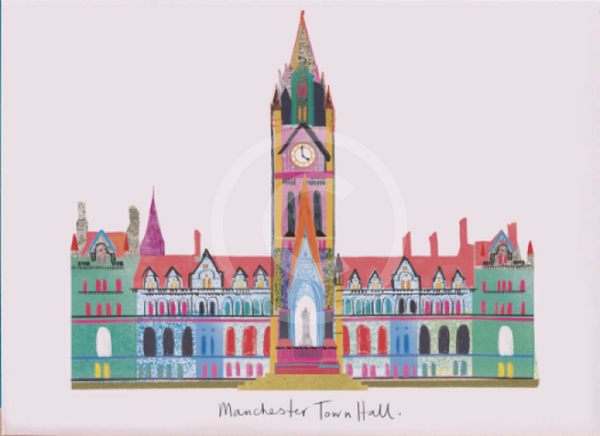 Manchester Town Hall by Ilona Drew