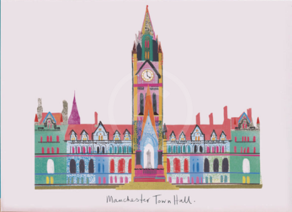 Manchester Town Hall by Ilona Drew