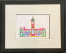 Manchester Town Hall Print by Ilona Drew